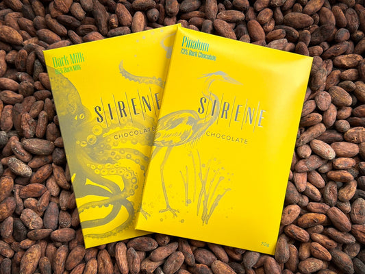 Chocolate bars from our newest origin of Pinalum, Vanuatu